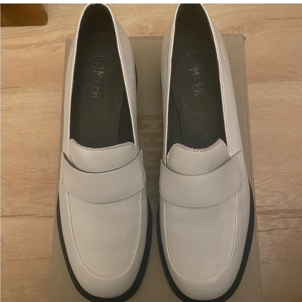 Camper Trisha heeled loafer 38 contemporary futuristic minimalist - Picture 11 of 14